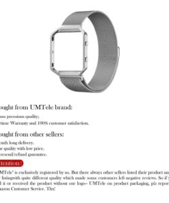 Fitbit Blaze Accessories Band Large Umtele Rugged Metal Frame Housing With Ma.. 16 57 e1c007b3 551c 4ad2 9c83 bbdedf7090c6