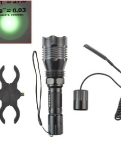 Alternative view of Crazyfire 802 Green Lights Tactical Led Flashlight Cree Xml T6 350 Lumens Dee..