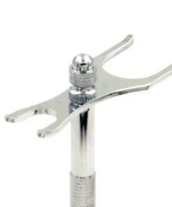 Razor Stand - Deluxe Chrome Razor Stand Safety Razor Stand Shaving Brush Stan.. 8 57 e1ee7ae1 edb4 411f ac52 d3939dcee8de