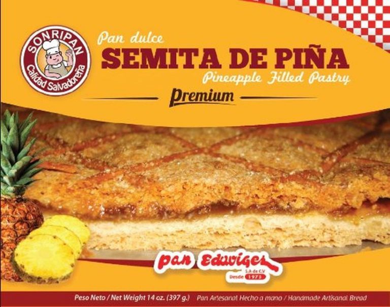 Pineapple Filled Pastry-Semita De Pia 1 Pack