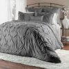 Unique Home 8-Piece Lucilla Pinch Pleat Comforter Set - Fade Resistant Wrinkl.. 7 57 e365f89a 2916 4aac 9a96 202d5c3c8762