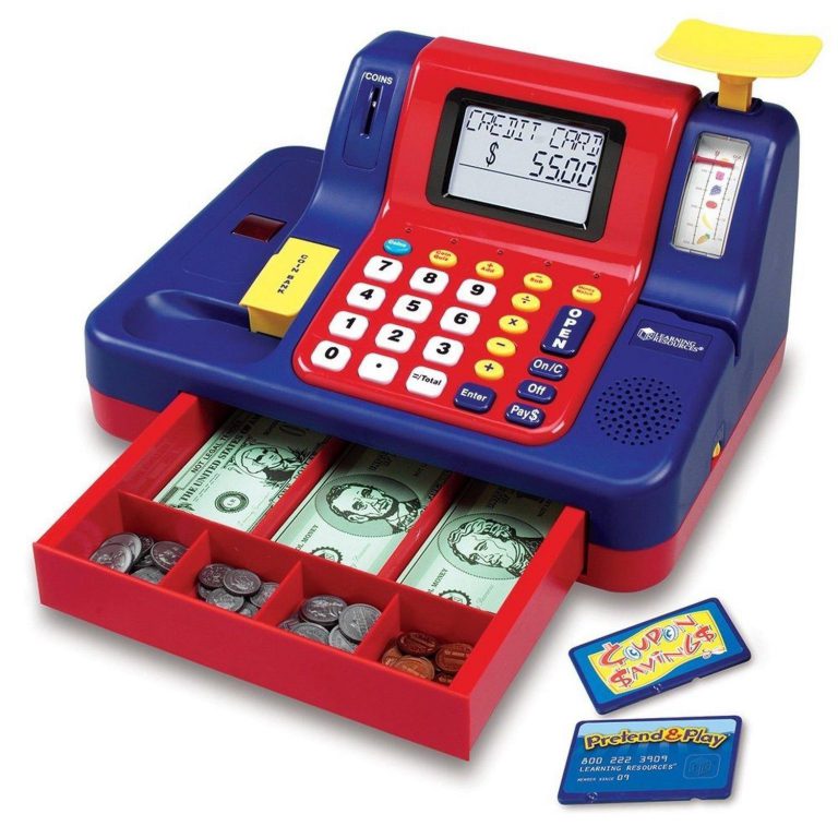 Learning Resources Pretend & Play Teaching Cash Register