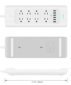 Aukey Surge Protector 6 Ports 6A Usb Charger With 8 Outlets Power Strip 5Ft C.. 12 57 e3c9d319 00c7 4e14 893a 26b5f6851c7d
