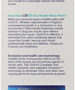 Closys Original Unflavored Mouthwsh Alcohol Free 32 Ounce (Pack Of 2) 11 57 e44e163b 65e3 4578 84c0 eb39d9ee266b