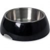 Petmate Stainless Style Pet Bowl Black Small