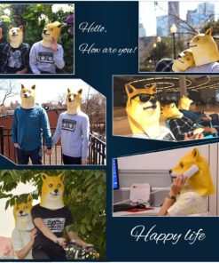 Creepyparty Deluxe Novelty Halloween Costume Party Latex Animal Dog Head Mask 13 57 e5248c29 ad05 41f6 ad88 7b6dc17de993