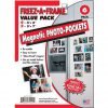 Freez-A-Frame 34425 Magnetic Photo Picture Frames Set 11 57 e5521028 0384 4b99 ad14 1e772ac6cc81