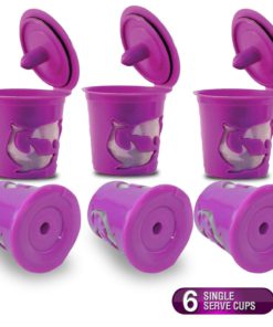 Froz-Cup 2.0 - 6 Refillable/Reusable K Cups For Keurig 2.0 - K200 K300 K400 K.. 16 57 e565af98 e60d 469b b9cf bea3b6cb7bcb