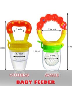 Alternative view of Silicone Baby Food Feeder Pacifier Gum Teether Nibbler With Fresh Fruits Vege..