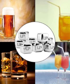 Lp Whiskey Stonesstainless Steel Ice Cubes Drink Coolers With Plastic Storage.. 11 57 e5e6f0f3 a303 4c34 b89c 181405449c9f