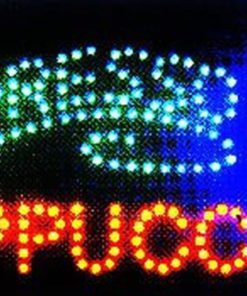 Led Neon Light Open Sign With Animation On/Off And Power On/Off Two Switchs F..