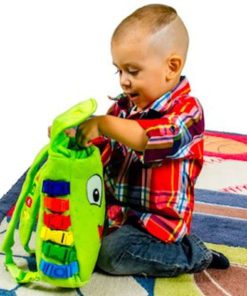 Buckle Toy "Buddy" Backpack - Toddler Early Learning Basic Life Skills Childr.. 12 57 e6c02771 3e52 4842 bdbe 7fbef9b5092c