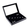 Caddy Bay Collection Black Jewelry Ring Cuff Links Case Display Storage Box W.. 12 57 e6f50ec4 bde0 4ecf 9c19 2dde85bf404d