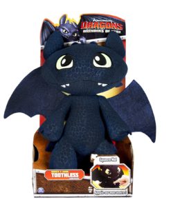 Alternative view of Dreamworks Dragons Defenders Of Berk - Squeeze & Growl Toothless 11" Plush Wi..