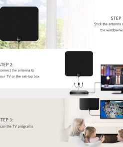 Pictek Digital Hdtv Antenna Indoor With Amplifier Signal Booster 50Miles Long.. 13 57 e78ddbe4 9999 47e5 bc89 e78b3da06d2f