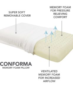 Classic Brands Conforma Memory Foam Pillow Queen 10 57 e7a29e91 c897 4b1f a368 f8a679096946