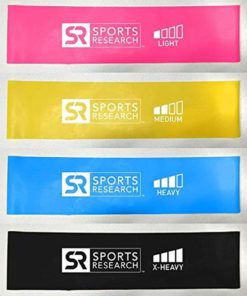 Alternative view of Sweet Sweat Mini-Loop Bands With 4 Levels Of Resistance - Includes Carrying B..