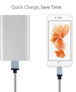 Lovri 3 Pack 10Ft Nylon Braided 8Pin Lightning To Usb Cable Charging And Sync.. 10 57 e82aa23b c4dd 457a 8e7e 3e8973b33380