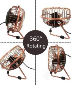 Xialee Usb Desk Fan(Powerful Airflow) - Electrocoppering Metal Archaistic Fan.. 10 57 e860d225 78f0 45c7 b0b1 a083cce92b3c