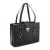 Fashion File Organizer Tote With Classy Black Faux Leather 16 57 e960541e 4d66 4d61 80e7 20e025a3cbf3