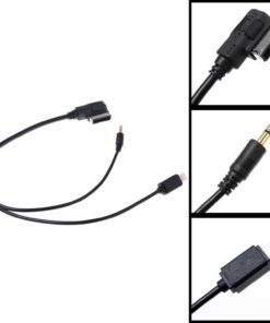 Alternative view of Bluefire Ami Mmi + 3.5Mm Aux + 8-Pin Charge Adapter Cable For Iphone 5 5S 6 P..