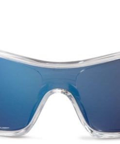 Oakley Batwolf Sunglasses Clear Frame/Ice Iridium Lens 7 57 e9bd5007 5385 434d 8c66 16e853613394
