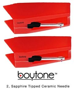 Boytone Pack Of 2 Sapphire Tipped Ceramic Replacement Needle For Turntables 6 57 ea05553f fb71 47ec 8c93 b8a051b85868