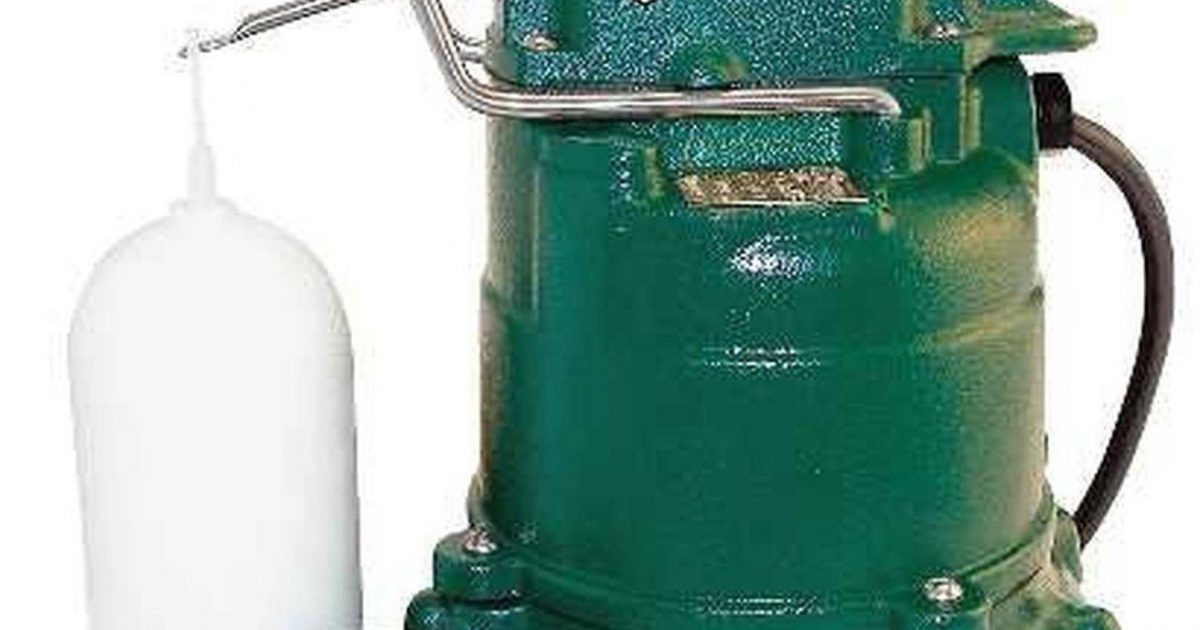 Zoeller M53 Mighty-Mate Submersible Sump Pump 1/3 Hp - Swiftsly
