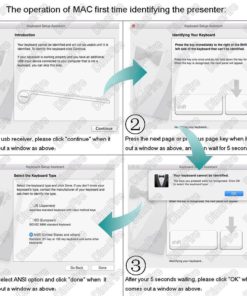 Dinofire Wireless Presenter With Green Light Rechargable Powerpoint Clicker P.. 12 57 ea90f17d 1241 4380 9c88 15edf7969fe6