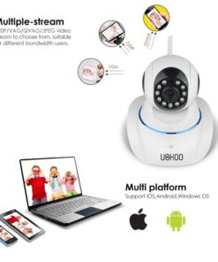 Alternative view of Ip Camera Uokoo 720P Wifi Security Camera Internet Surveillance Camera Built-..