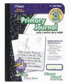 Mead Mea09956 Primary Journal K-2Nd Grade 7-1/2 X 9-3/4 In