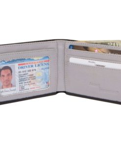 Access Denied Mens Rfid Blocking Wallet Slim Thin Leather Bifold 6 57 ec1c9d0c 00c1 424e a9d3 080693915caf