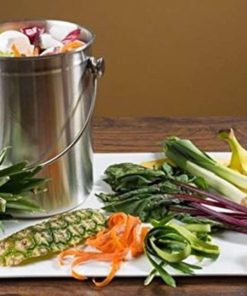 Premium Quality Stainless Steel Compost Bin 1.3 Gallon Includes Charcoal Filter 11 57 ec7f56a0 aec2 43b2 8941 5604bfa21c69