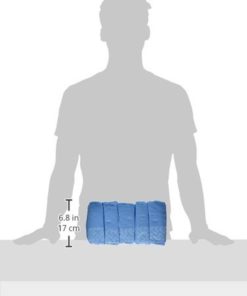 Medical Booties Shoe Covers Non Slip Package Of 50 Pair - 100 Covers - Blue 3 57 ed650c7b eb55 4ed5 8ce5 9b20ff6965bb