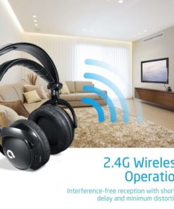 Audiomx Wireless Rf Over-Ear Headphones For Tv With 2.4Ghz Digital Transmitte.. 9 57 ed97b505 b8ac 4cc4 8253 feefcd860143