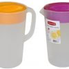 Rubbermaid 1 Gallon Classic Pitcher Value Pack Of 2 Colors (Purple Lid-Orange.. 2 57 edae4c92 d736 480d 9259 71ee47c87028