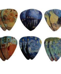 Vincent Van Gogh Guitar Picks - Celluloid Medium 12 Pack - Starry Night Sunfl.. 16 57 f09630e8 e701 49fe 94b3 c9c41f8e675f
