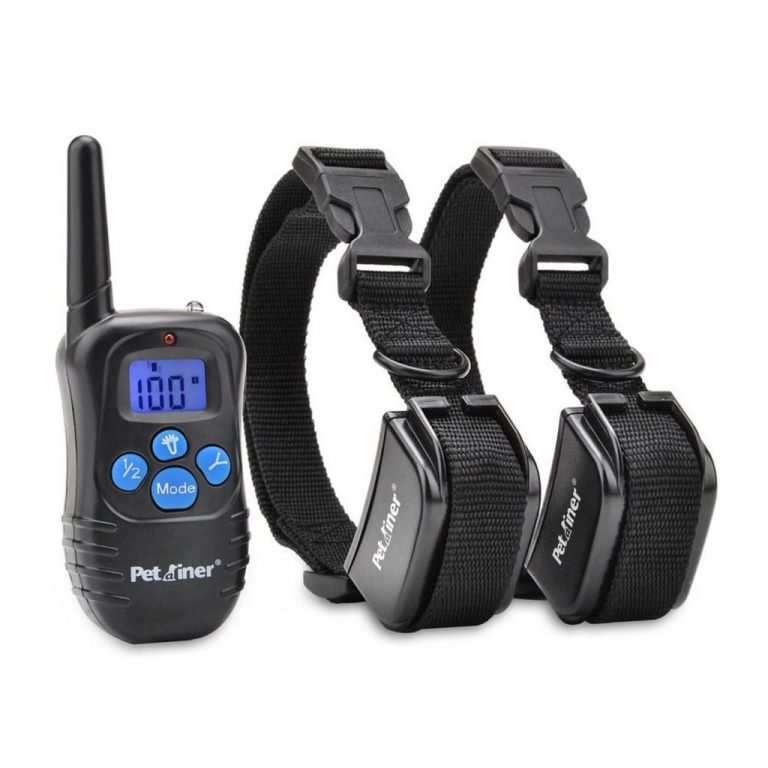 Petrainer Rechargeable And Rainproof 330 Yd Remote Dog Training Shock Collar ..