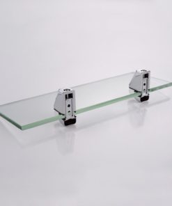 Alternative view of Kes 14-Inch Bathroom Tempered Glass Shelf 8Mm-Thick Wall Mount Rectangular Po..