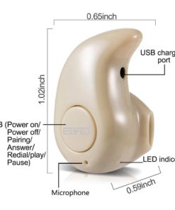 Alternative view of Newest Smallest Wireless Invisible Bluetooth Mini Earphone Earbud Headset Hea..