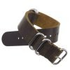 Infantry Genuine Brown Leather Watch Strap Band Zulu 5 Rings G10 Stainless St.. 13 57 f2590aaa b4fd 435f b03e 916f0ab70183