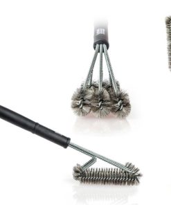Alternative view of Bbq Grill Brush By Usa Kitchen Elite - Best Barbecue Grill Cleaner - 18"- 3 S..