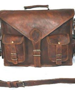 Handmadecraft Abb 18 Inch Vintage Handmade Leather Messenger Bag For Laptop B.. 6 57 f432baa1 9982 4b9c 86e5 0341df7347e0