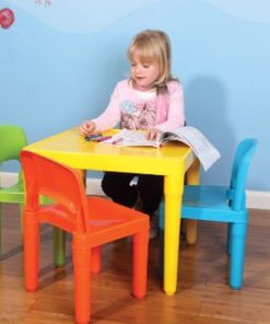 Alternative view of Tot Tutors Kids' Table And 4-Chair Set Plastic Tot Tutors