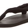 Sanuk Women's Yoga Slingshot Flip Flop Black 7 B(M) Us 2 57 f5a412ca 47c8 4a84 83b4 d83ebafeb504