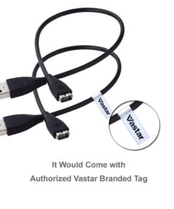 Vastar 2Pcs Replacement Usb Charger Charging Cable For Fitbit Charge Hr Band .. 6 57 f5b2dc1c 106b 4034 9e64 aeed77bd52b9