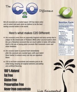 C2O Pure Coconut Water With Pulp 17.5 Ounce (Pack Of 12) 5 57 f6418a4b 0dac 48e9 bd0f f2b106c10aa3