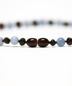 The Art Of Cure Baltic Amber Teething Necklace For Baby (Cherry/Aquamarine) 11 57 f67d8b39 51b1 4aac 955a 3926fac171b3