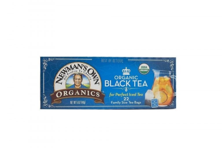 Newman's Own Organic Black Tea 22-Count Family Size Bags (Pack Of 6)