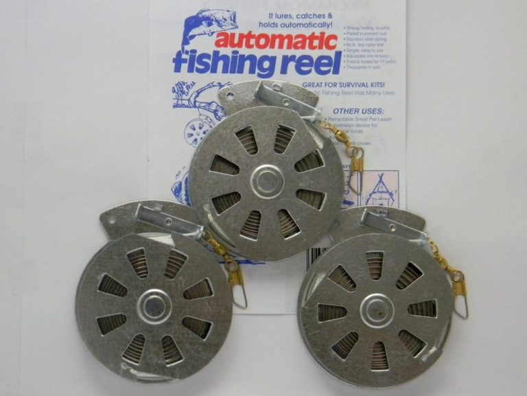 3 Mechanical Fisher's Yo Yo Fishing Reels -Package Of 3 Reels- Yoyo Fish Trap..